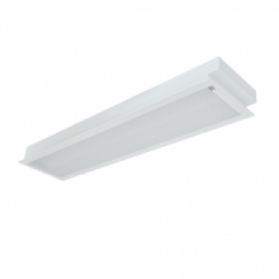 MÁNG ĐÈN TÁN QUANG ÂM TRẦN CHỤP MICA 2x18W (LLA218)