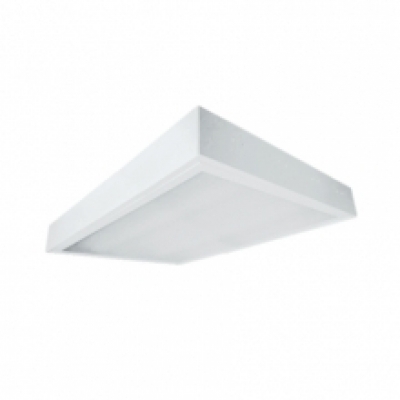MÁNG ĐÈN TÁN QUANG LẮP NỔI CHỤP MICA (LLN6218)