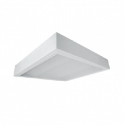 MÁNG ĐÈN TÁN QUANG LẮP NỔI CHỤP MICA 2x9W (LLN6209)